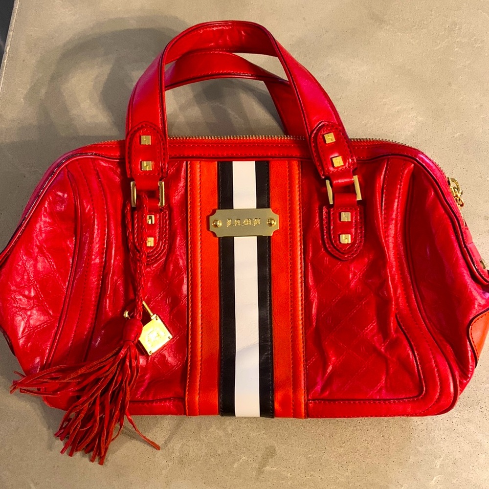 L.A.M.B. Holiday bag.